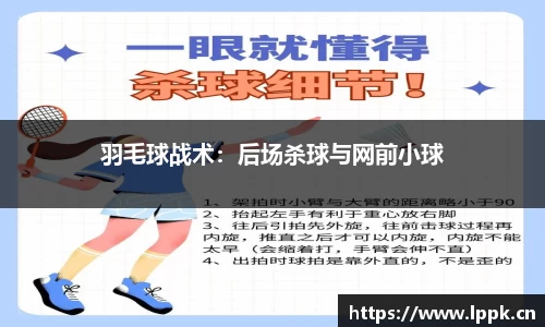 羽毛球战术：后场杀球与网前小球